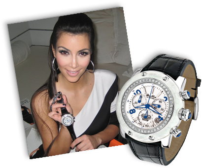 All Celebrities - Glam Rock Watches (550x360), Png Download