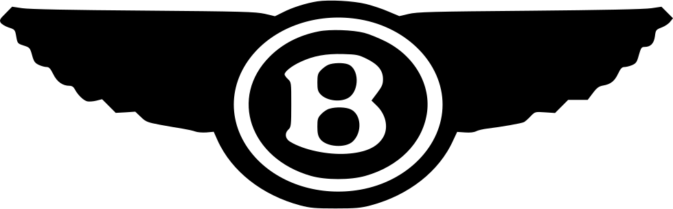 Bentley Luxury Auto Brand Logo Logotype Comments - Circle (980x304), Png Download