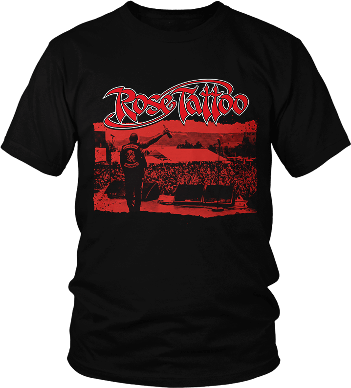 Rose Tattoo Tour Shirt Blood Brothers - Rose Tattoo Tour Shirt 2018 (800x1040), Png Download