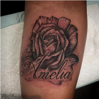 Vic Tamian - Cursive (450x340), Png Download