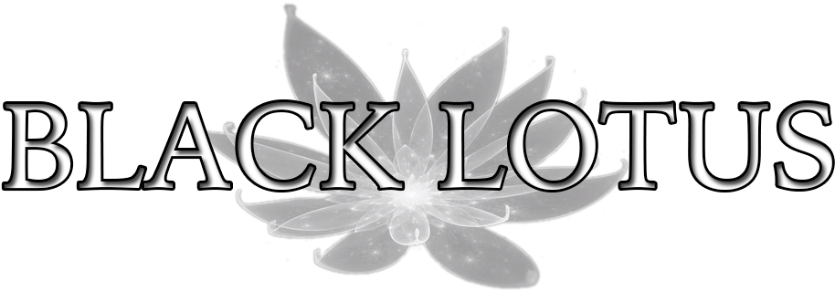 Tattoo Black Lotus (938x327), Png Download