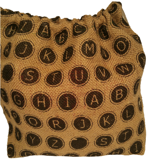 This Large Styled By Miracle Draw String Bag Is Awesome - Push-button (498x557), Png Download