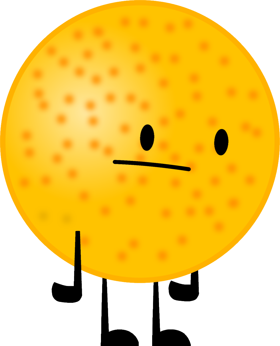 Grapefruit - Bfdi Grapefruit (979x1210), Png Download