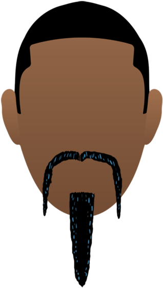Cómo Afeitarse Después De Un Mes De Forma - Cartoon Fu Manchu (391x596), Png Download