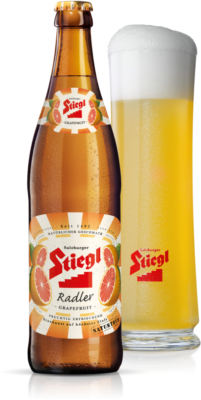 Stiegl Radler Grapefruit - Stiegl Radler Grapefruit Ca (940x850), Png Download