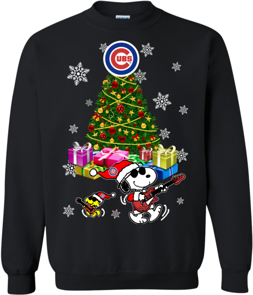 Chicago Cubs Ugly Christmas Sweaters Merry Christmas - Kidnapped Santa Claus [book] (1024x1024), Png Download