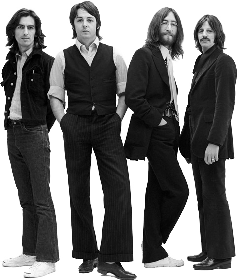 70s Beatles - Beatles Now On Itunes (481x568), Png Download