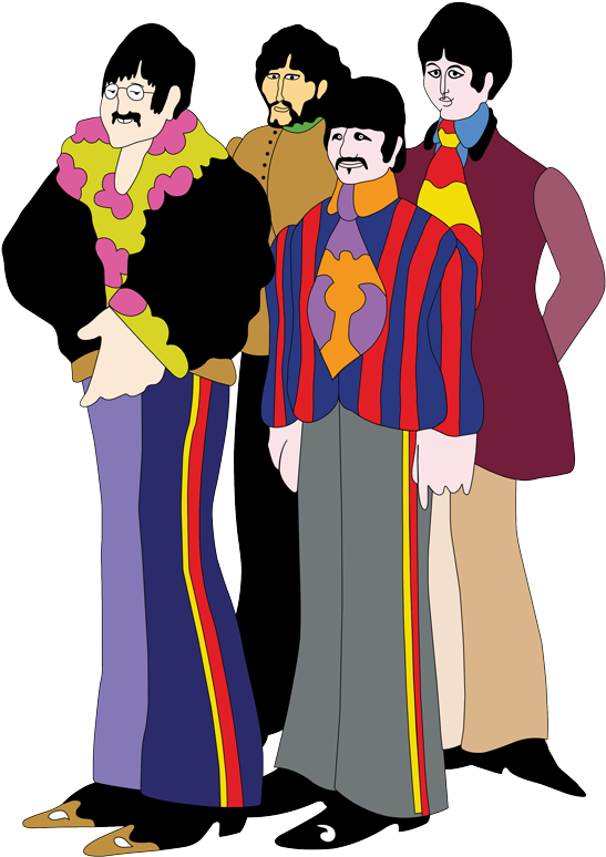 Figs - Beatles Yellow Submarine (800x903), Png Download