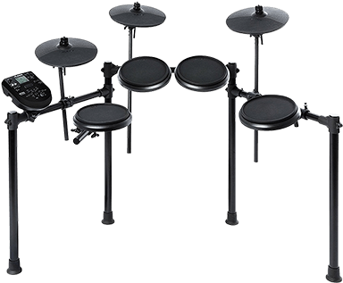 Quadcopter Reviews Best Electronic Drum Sets - Alesis Nitro 8-piece Electronic Drum Kit (800x325), Png Download