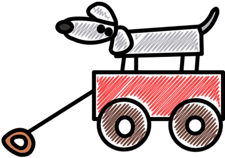 Dog Png Transparent - Peuter Animatie (1000x824), Png Download