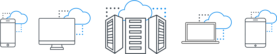 The Uk's Only Complete Cloud Solutions Company - Diagram (1200x324), Png Download