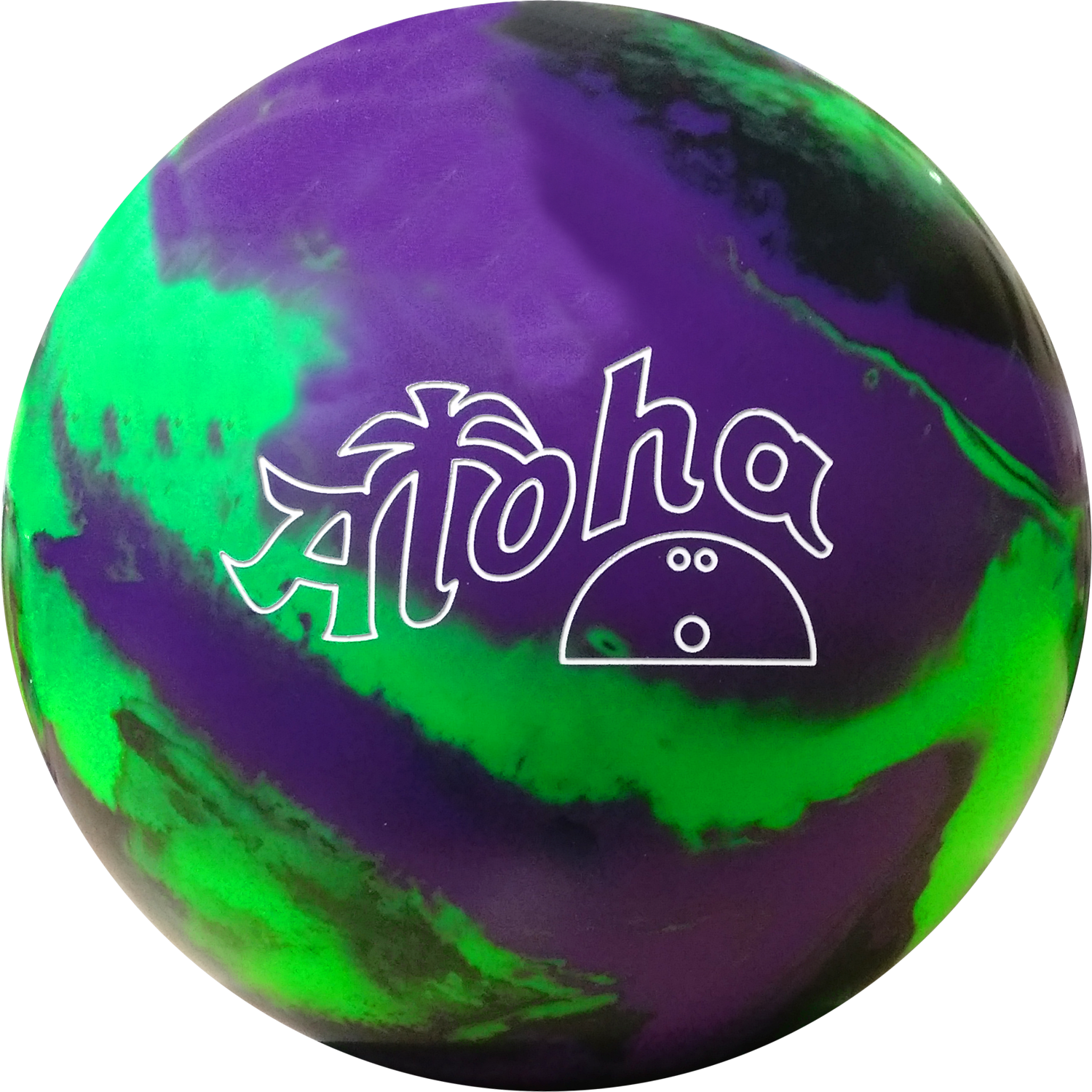 Aloha Kong Ball Back Image Hq - Duckpin Bowling (1500x1500), Png Download