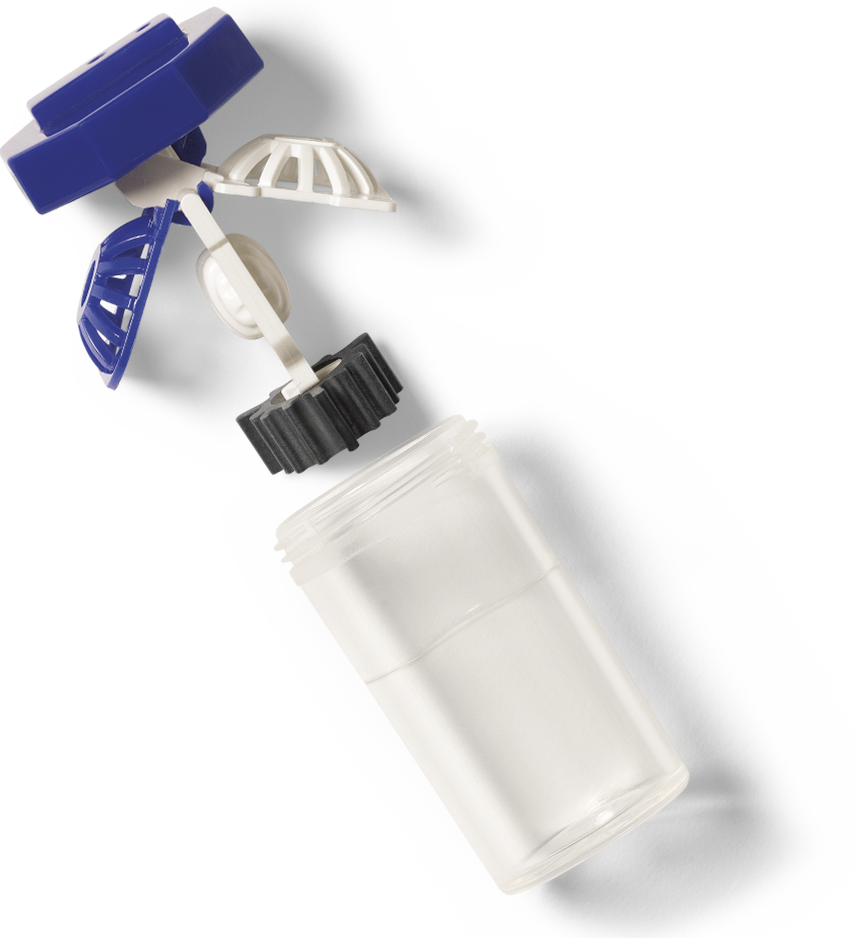 Clear Care Plus Lens Case (857x938), Png Download