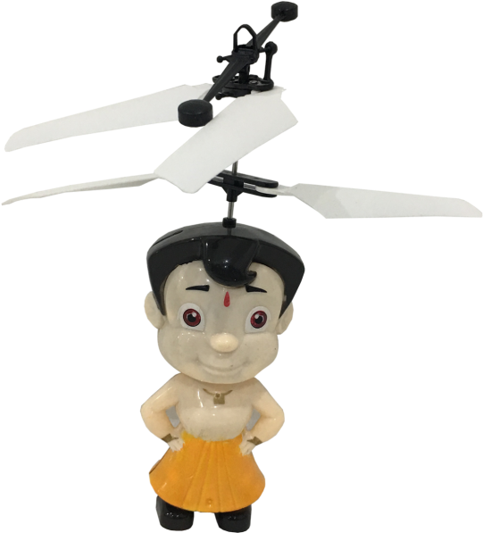 Chhota Bheem-5 - Helicopter Rotor (540x648), Png Download