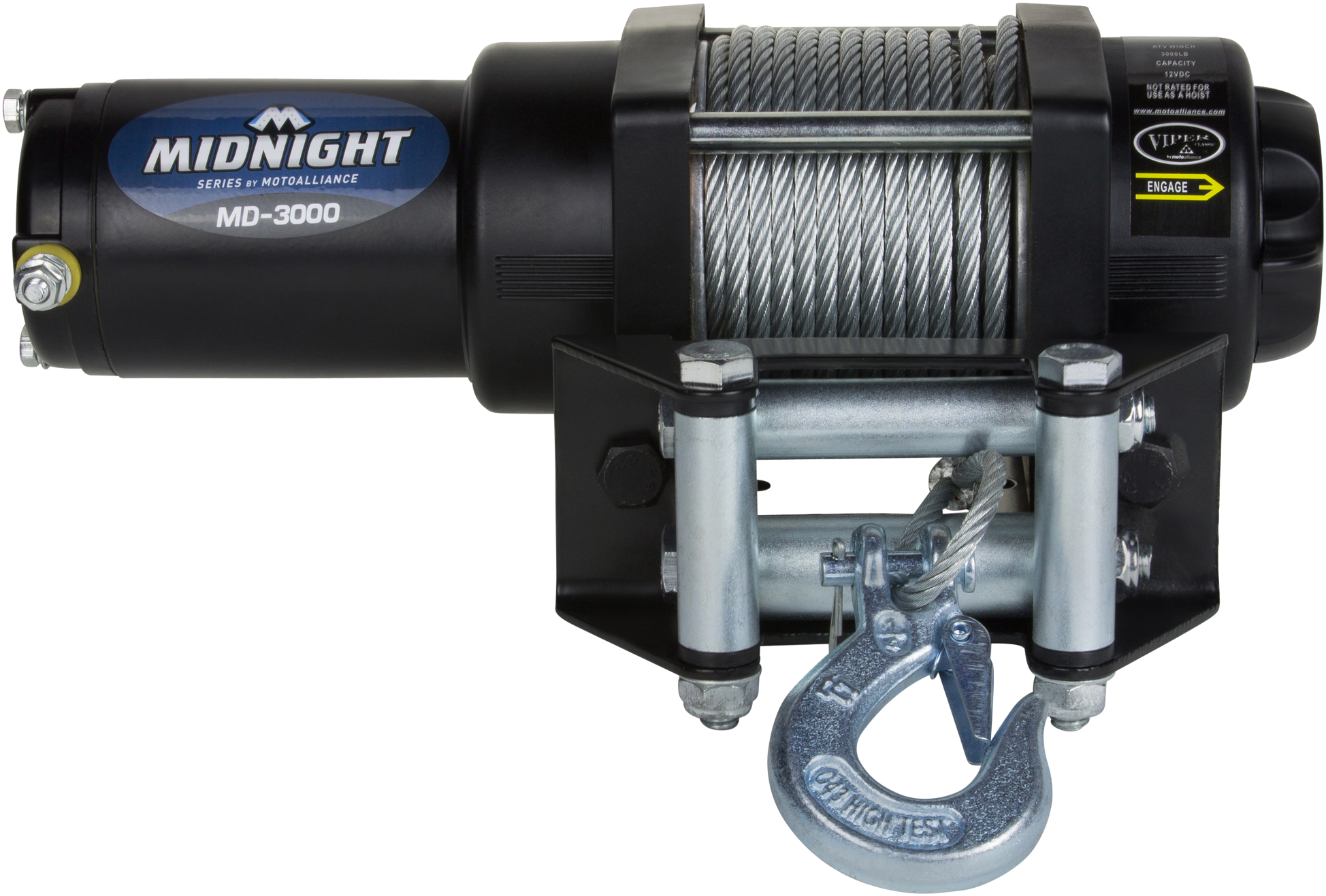 Viper Atv/utv Winch - Crank (2048x1536), Png Download