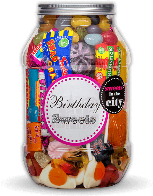 Birthday Sweets - Sweets In The Jar (555x661), Png Download