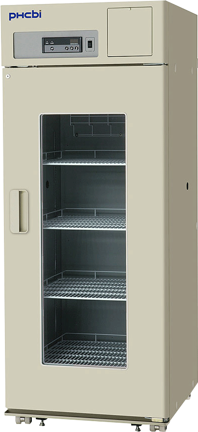 Hinged Glass Door Refrigerator Item - Shelf (430x920), Png Download