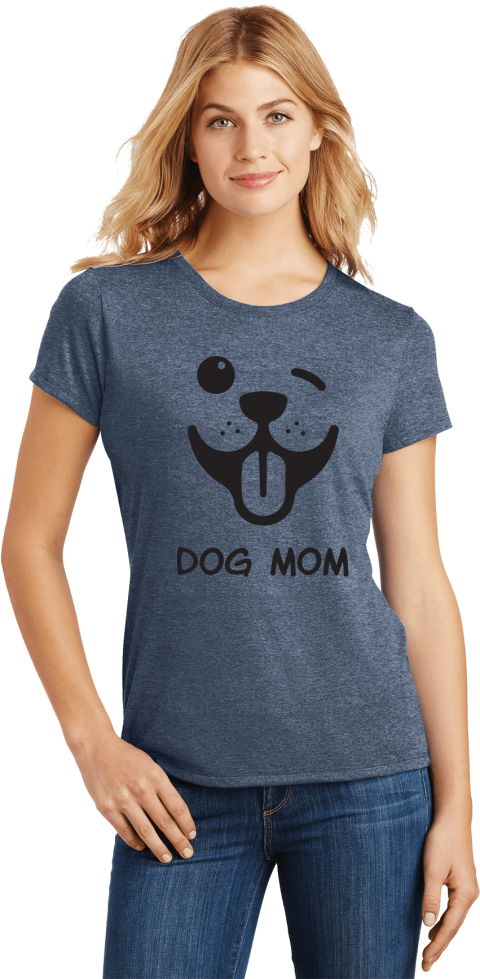 Free Png Download District Made Ladies Perfect Tri - District Women's Perfect Tri Tee (480x979), Png Download