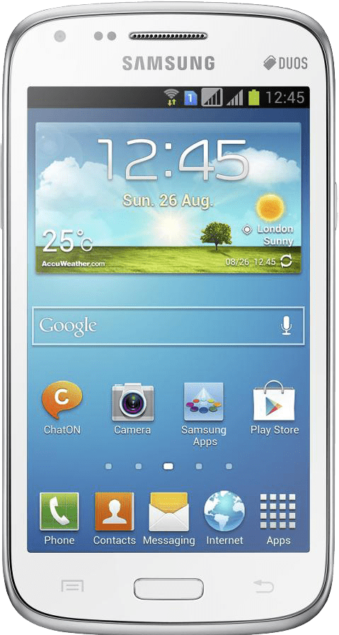 Samsung Mobile Phone Png Transpa Images - Samsung Galaxy Core Gt I8260 (1200x900), Png Download