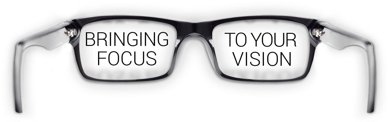 Glasses Bringfocus - Transparent Material (1335x446), Png Download