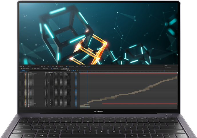 Performance Boost For Entertainment And Productivity - Huawei Matebook X Pro (851x576), Png Download
