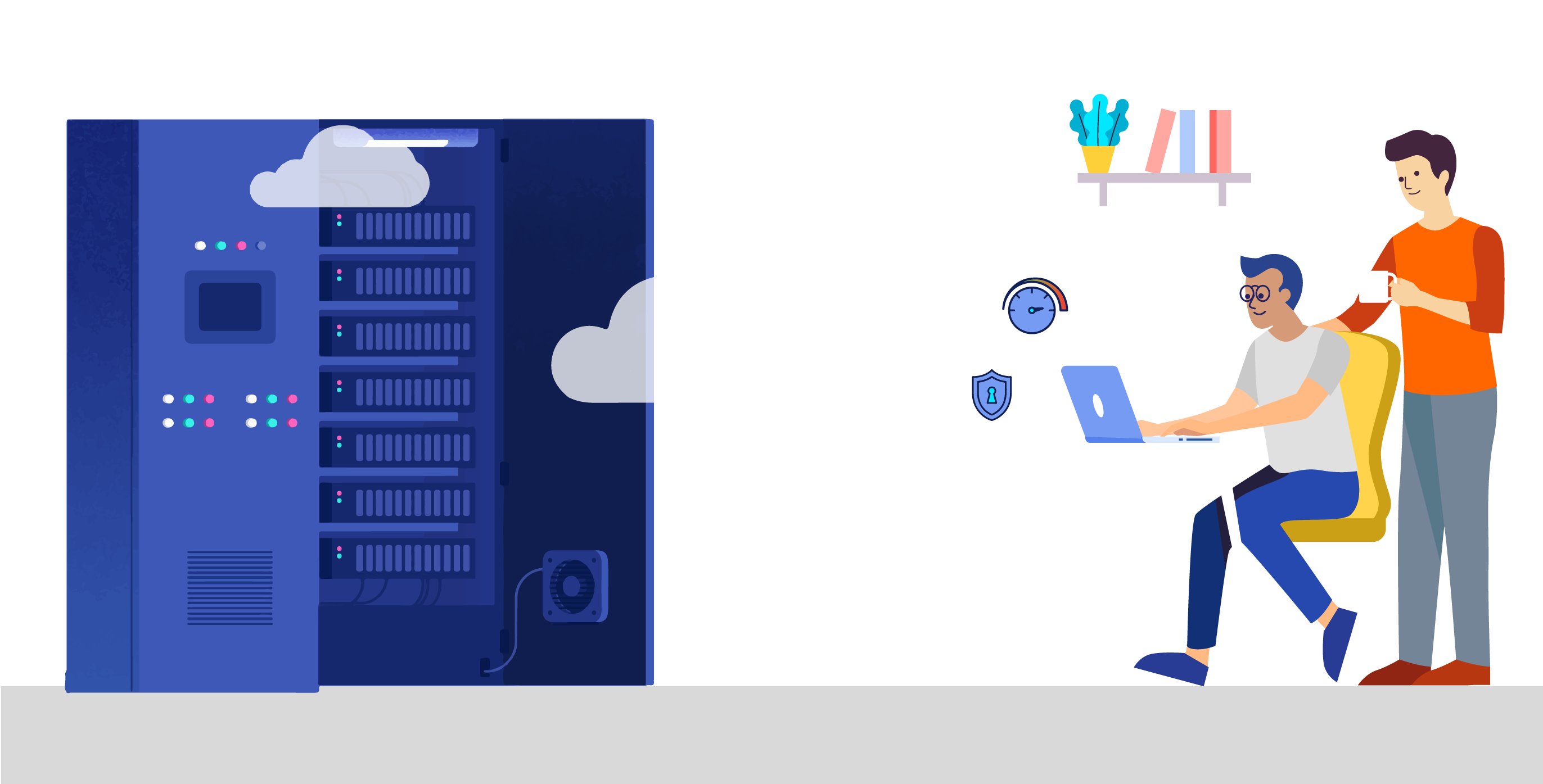Cloud Server India - Graphic Design (2743x2058), Png Download