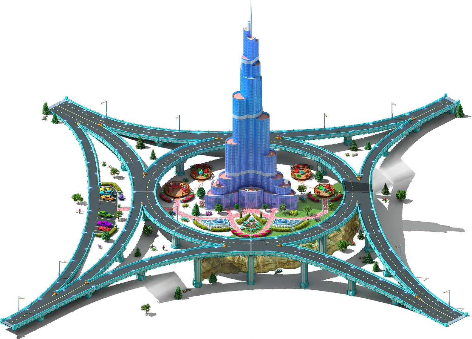 Ring Road - Megapolis Highway (1583x1135), Png Download