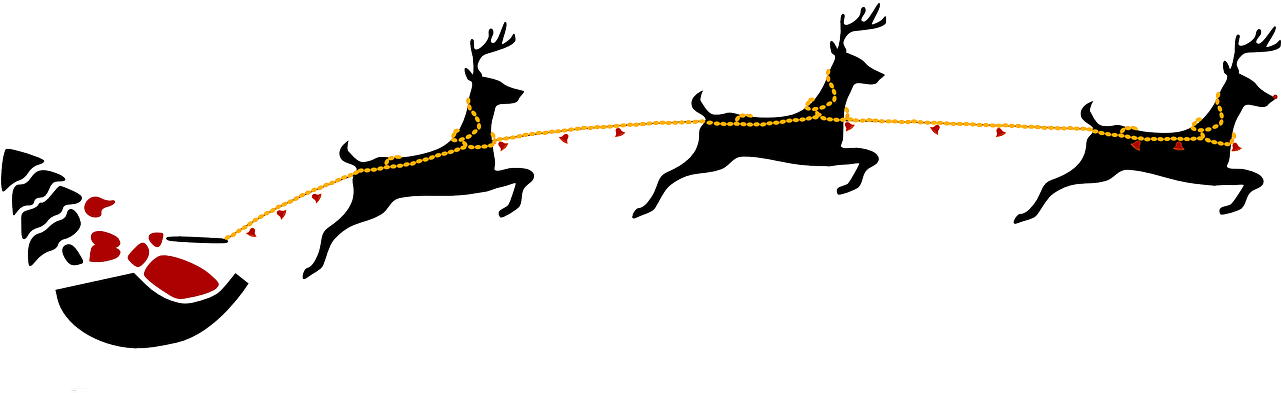 Flying Santa Claus Png - Nara (1280x640), Png Download