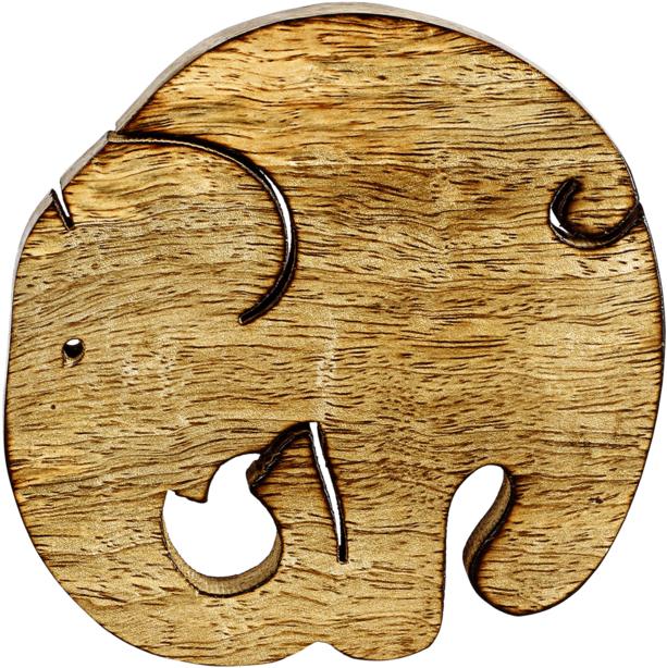 Elephant Coasters - Indian Elephant (640x960), Png Download