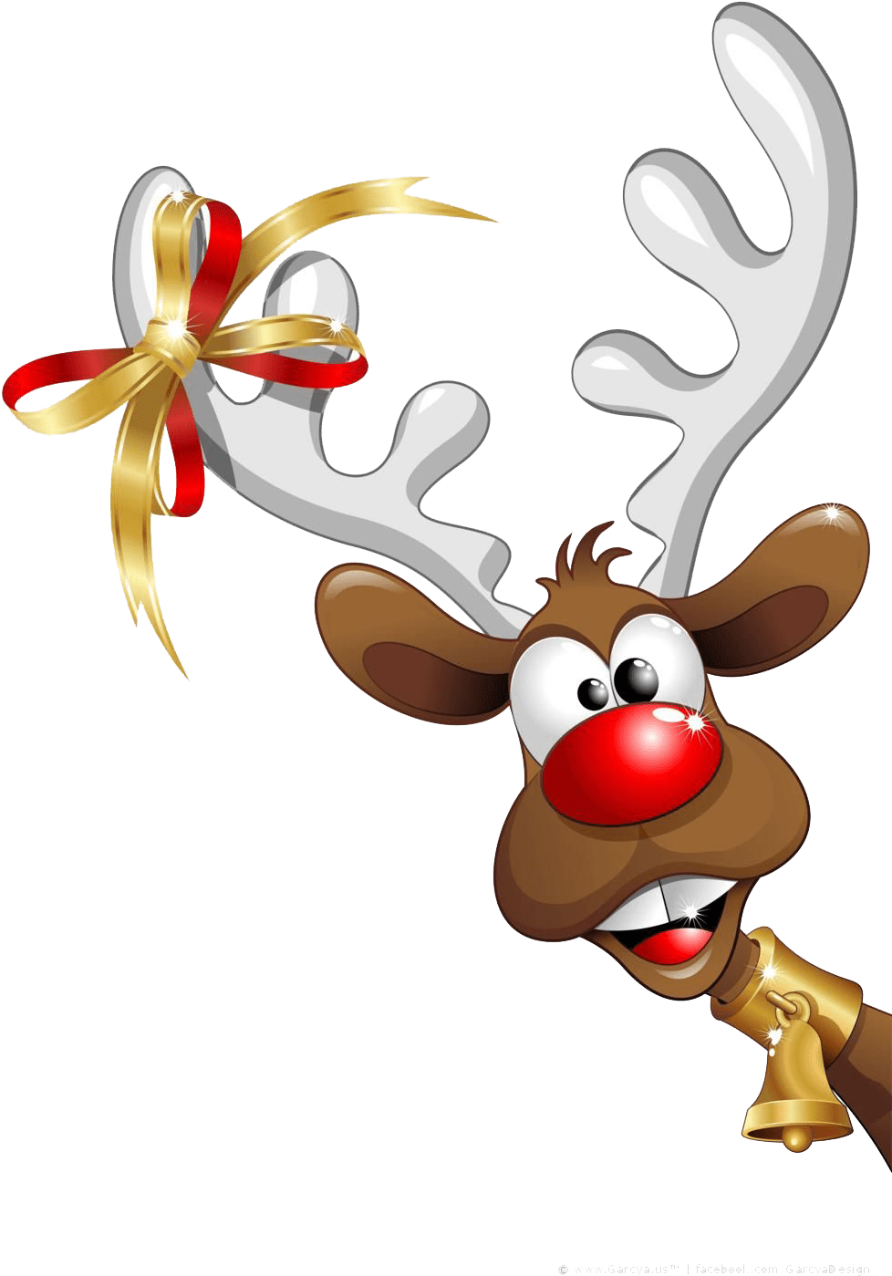 Guitar Nht Cho Ng T - Christmas Reindeer Png Transparent (1031x1430), Png Download