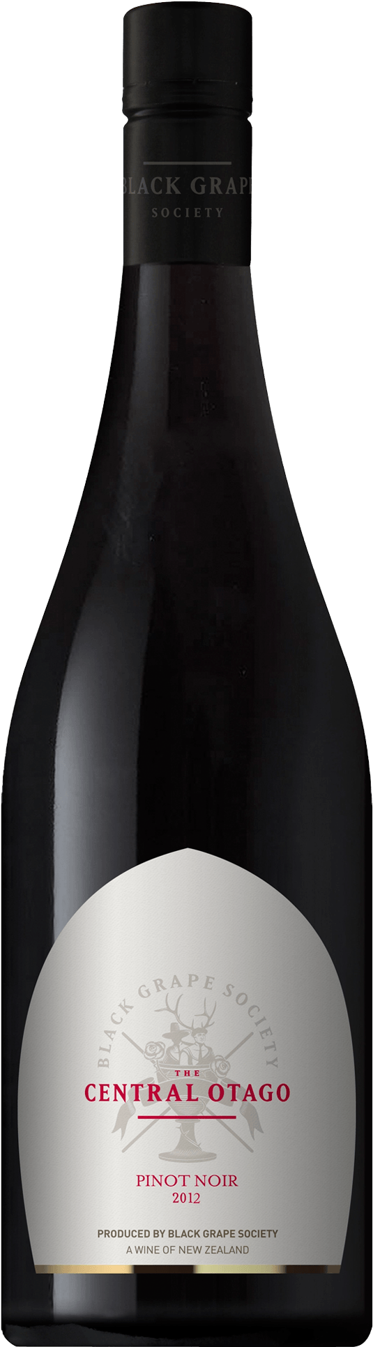 Black Grape Society The Central Otago Pinot Noir - Stoller 2016 Pinot Noir (1600x2000), Png Download