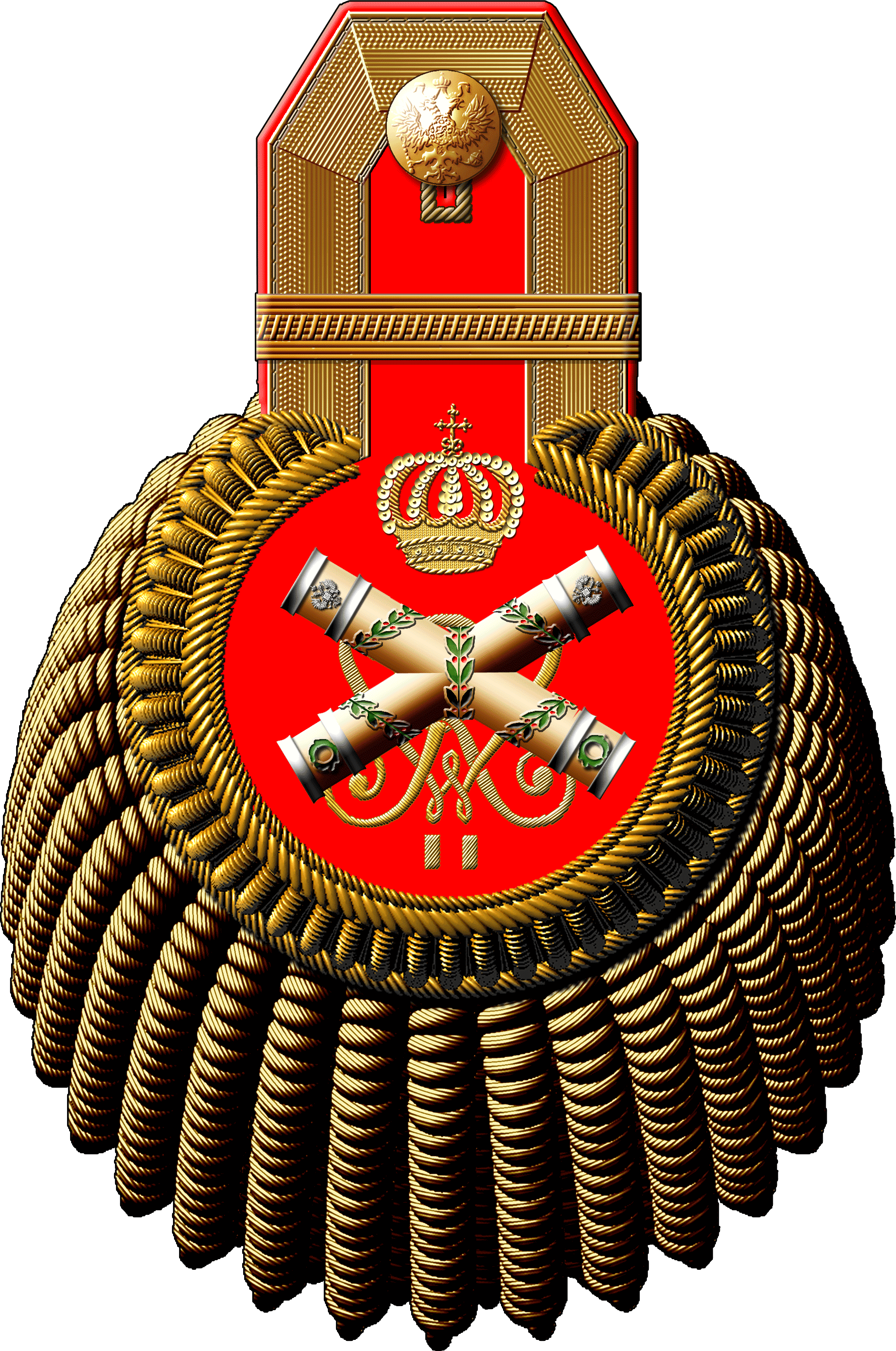 1904 Ir85 E19 - Russian Field Marshal Baton (1776x2678), Png Download