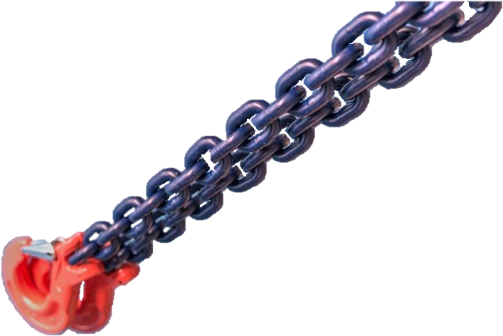 Grade 100 Alloy Sling Chain - Chain (811x541), Png Download