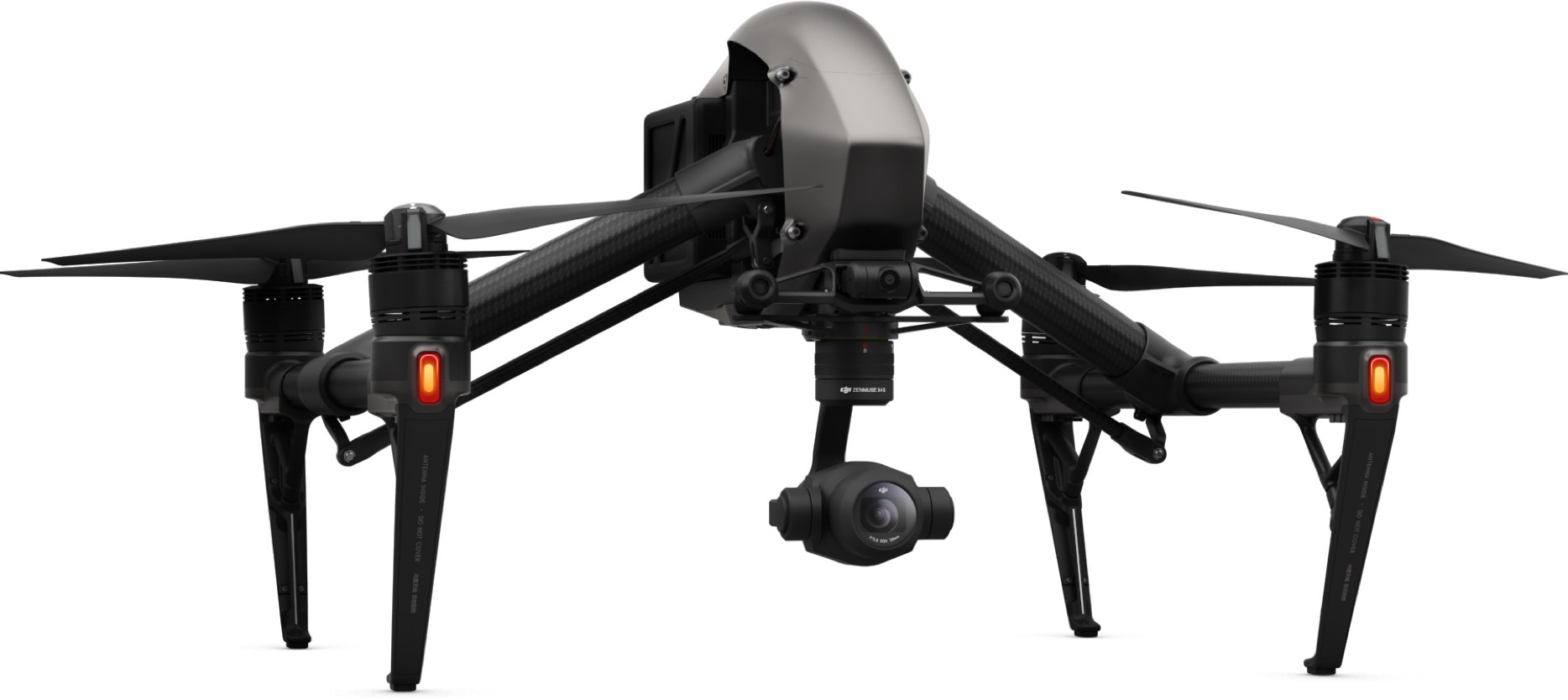 The Zenmuse X4s Is A Powerful Camera Featuring A 20 - Dji Inspire 2 Zenmuse X4s (1868x834), Png Download