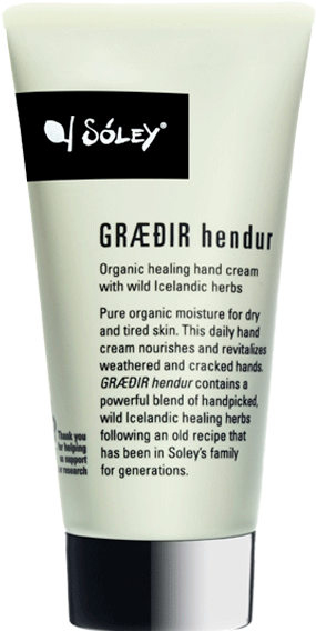 Græðir Organic Hand Cream - Soley Organics (631x926), Png Download
