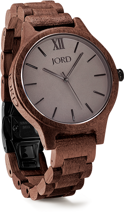Watch Made From Koa - Jord (590x750), Png Download