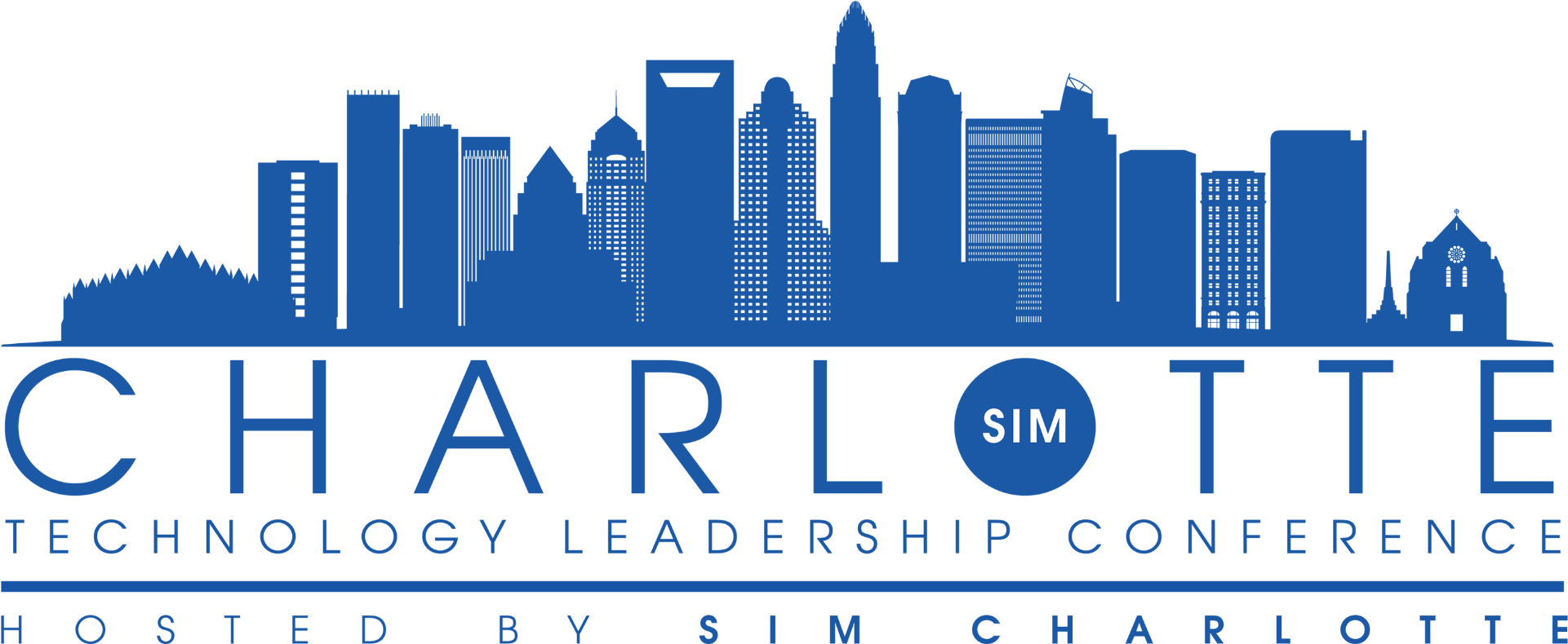 Charlotte Technology Leadership Conference Hosted By - Skyline (2559x1024), Png Download