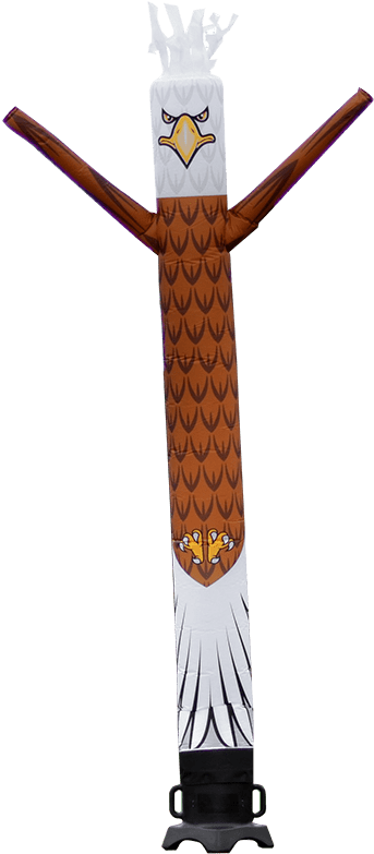 Eagle Air Dancers Inflatable Tube Man Character 10ft - Bird Of Prey (600x800), Png Download