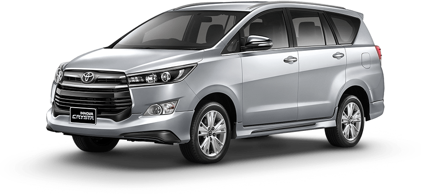 Toyota Innova Exterior - Toyota Innova Crysta ราคา (853x393), Png Download