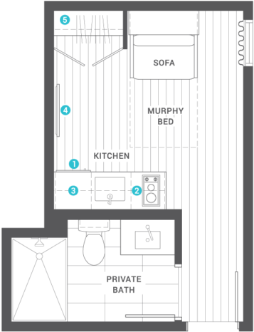 Tn Plan B - Floor Plan (600x516), Png Download