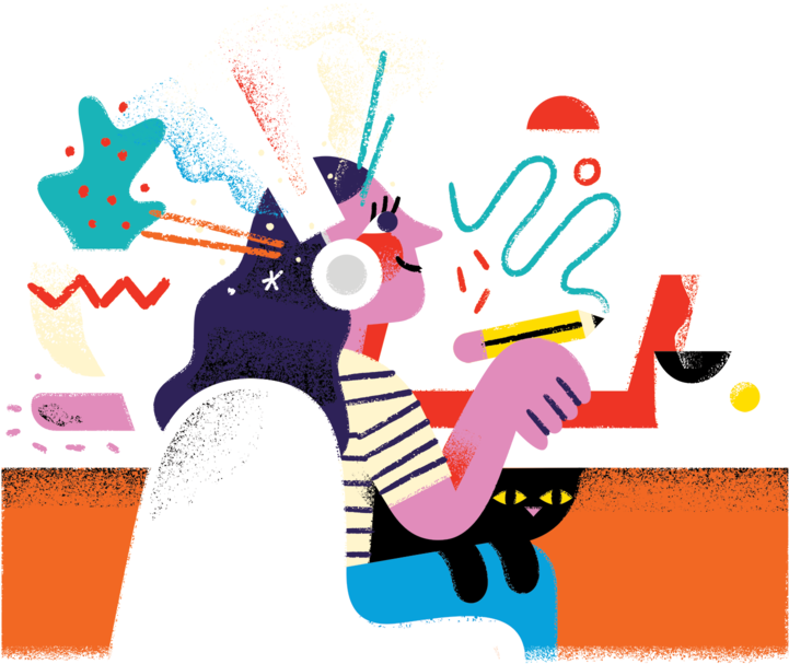 It's No Hidden Fact That Making A Living And Making - Podcast Illustration (750x621), Png Download