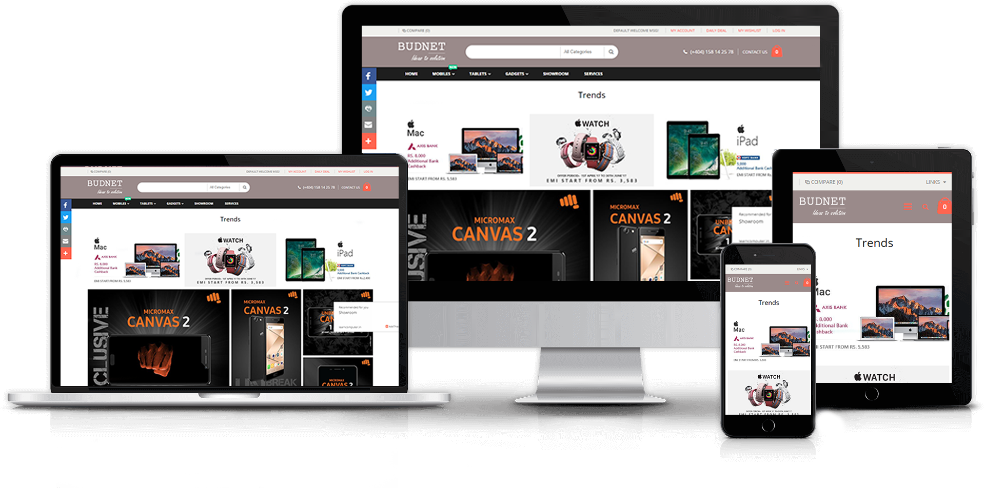 Only Professionally Customized Ecommerce Web Solutions - Led-backlit Lcd Display (2061x1030), Png Download