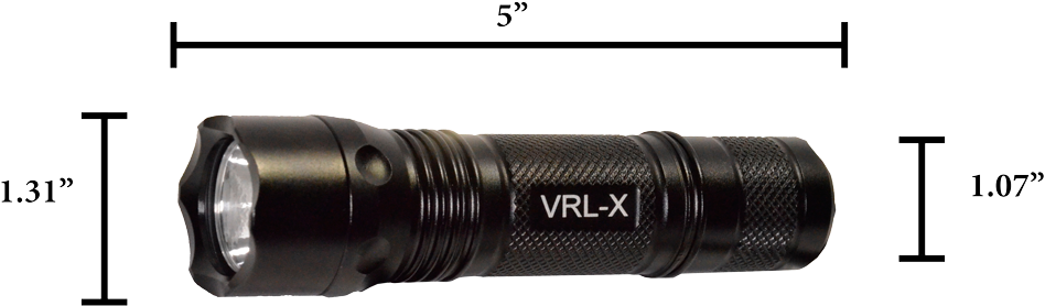 Vrl-x Light For Varmint Hunting - Lens (1000x367), Png Download