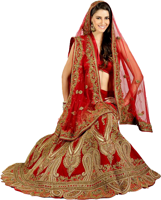 Lehenga Png Hd (520x715), Png Download