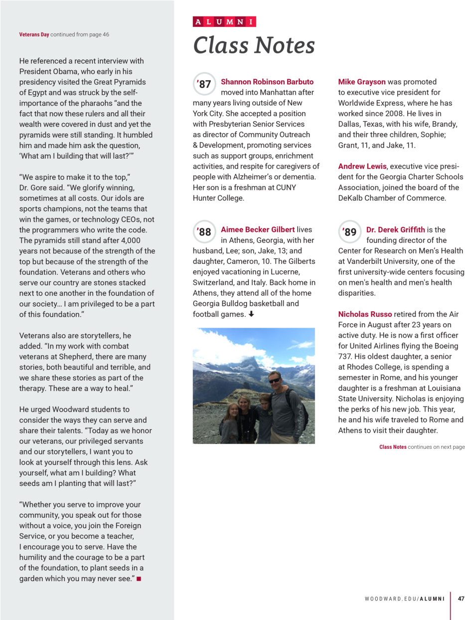 Veterans Day Continued From Page 46 He Referenced A - Brochure (960x1242), Png Download