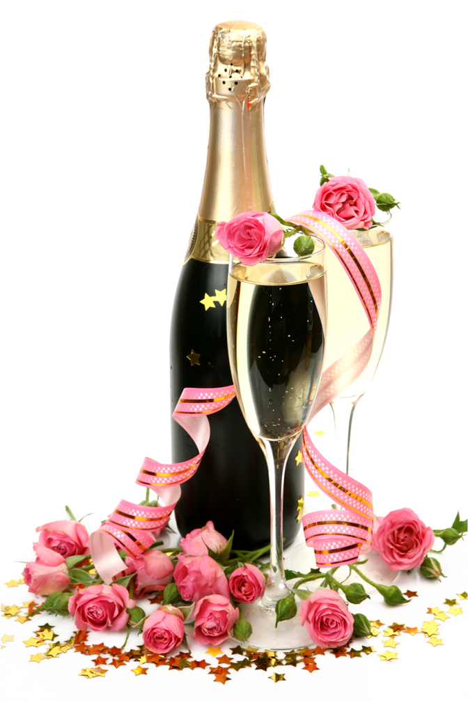 Wedding Wine Png (684x1024), Png Download
