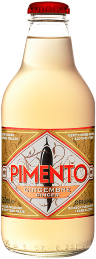 Pimento-bottle - Pimento Spicy Ginger Beer (1000x1000), Png Download