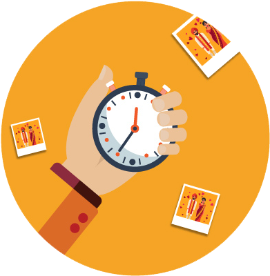 Timed Delivery - Circle (724x500), Png Download