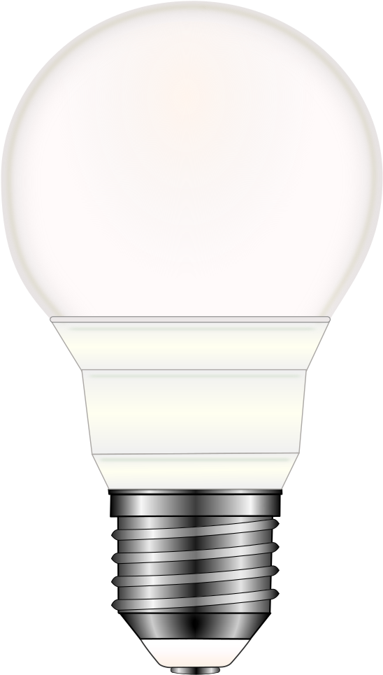Led Bulb Lamp - Incandescent Light Bulb (577x1000), Png Download