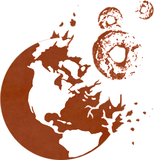 Earth Globe Png Black And White (800x800), Png Download